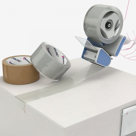 Tape 48mm/132m PP-Hotmelt 25mu Masterline transparent