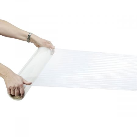 Wrapping Foil 45cm/300m 17mu transparent 150% stretch